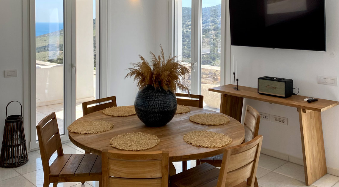 Artemis Sky Villa Interior View - Artemis Antiparos Villas