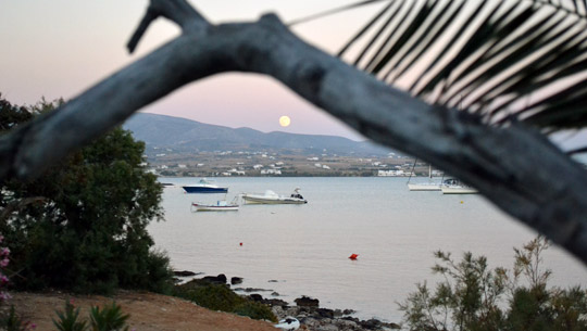 Sunset in Antiparos Greece